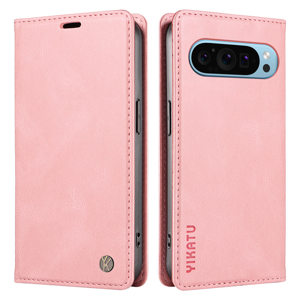 YIKATU YK-005 For Google Pixel 9 Case Leather Skin Touch Feeling Phone Cover
