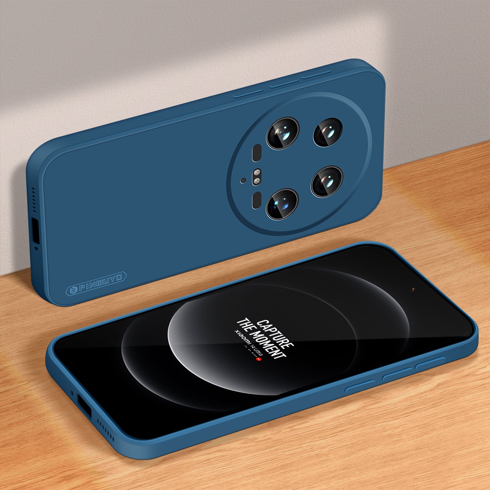 PINWUYO JK Touching Series For Xiaomi 14 Ultra TPU Case Anti-scratch Soft Phone Cover