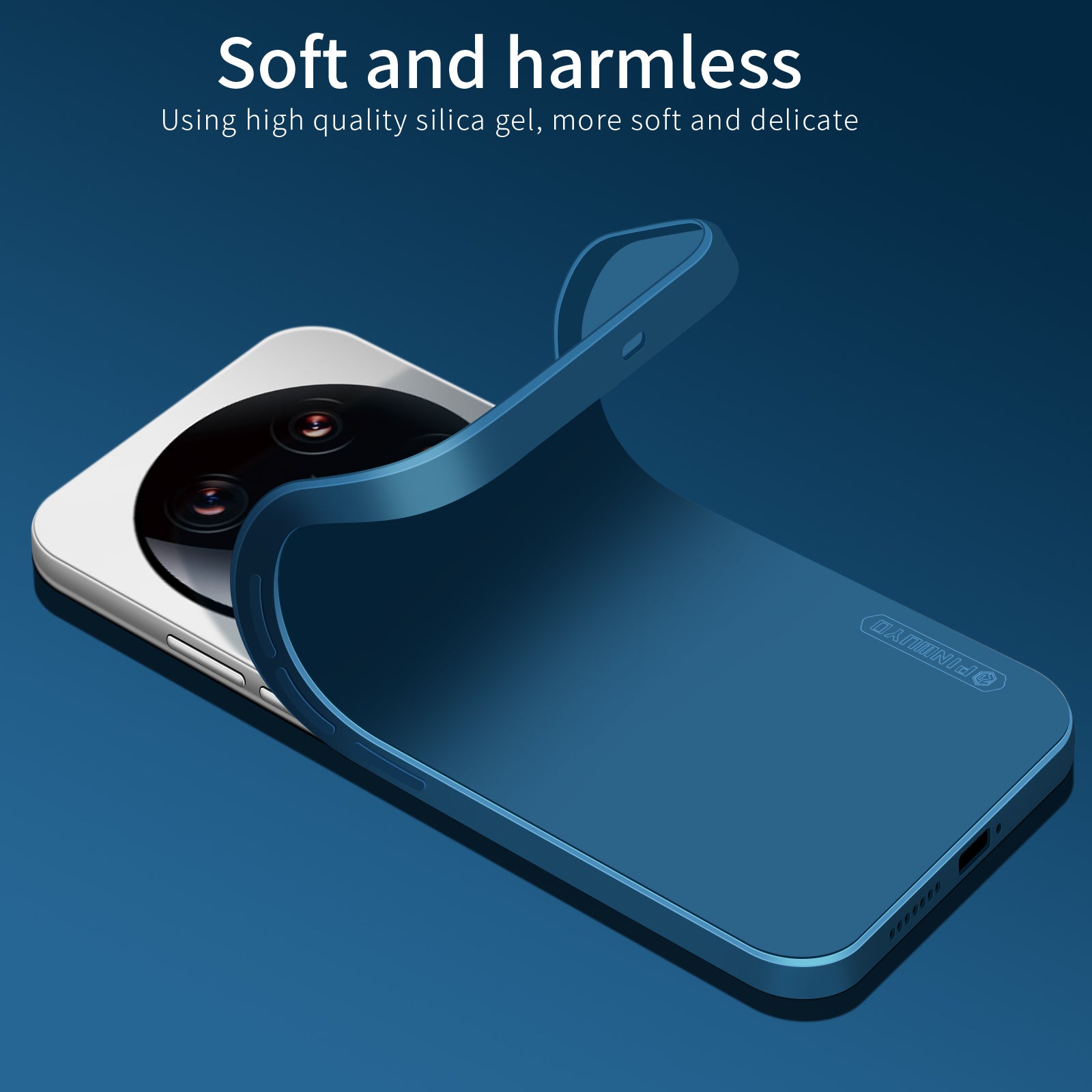 PINWUYO JK Touching Series For Xiaomi 14 Ultra TPU Case Anti-scratch Soft Phone Cover