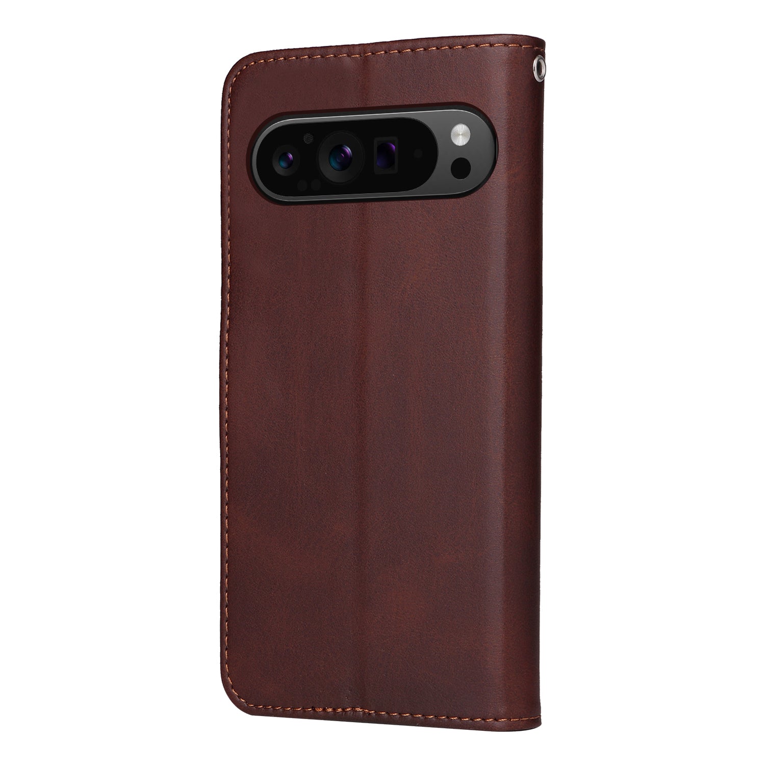 For Google Pixel 9 Pro Case PU Leather Calf Texture Wallet Flip Phone Cover