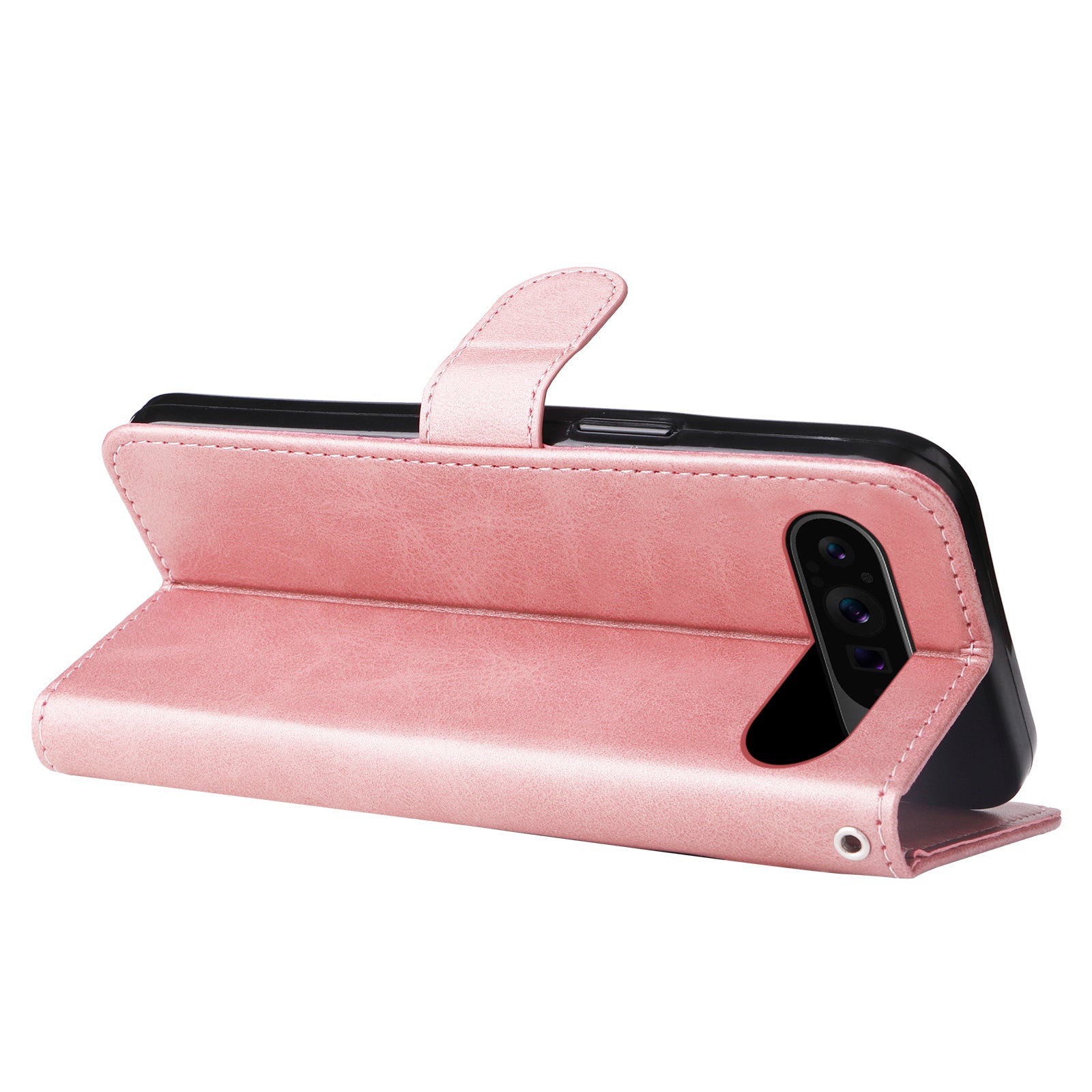 For Google Pixel 9 Pro Cell Phone Cases Zipper Pocket Leather Shockproof Cover