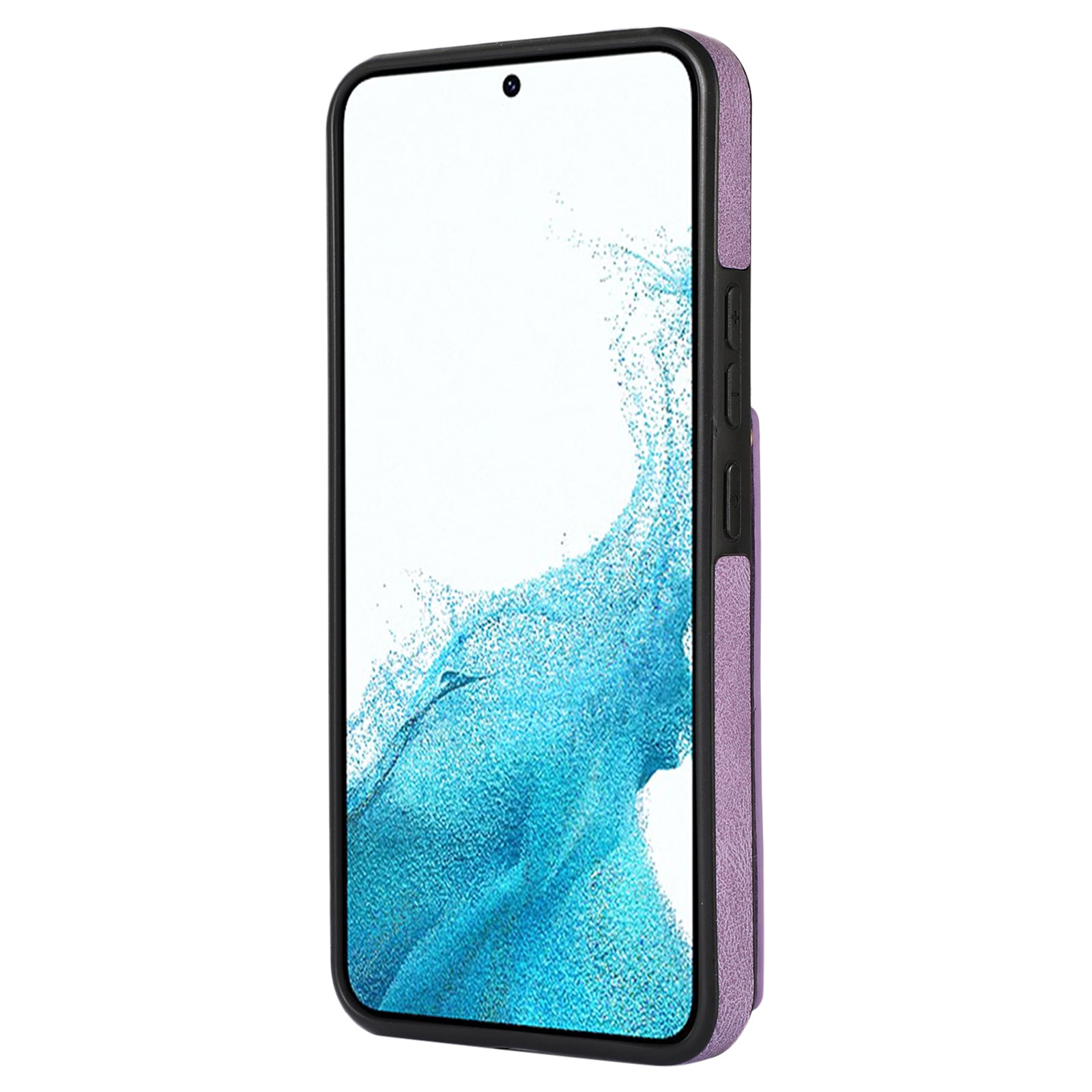 For Samsung Galaxy A14 5G / 4G Case RFID Blocking Wallet Leather Coated TPU Phone Cover