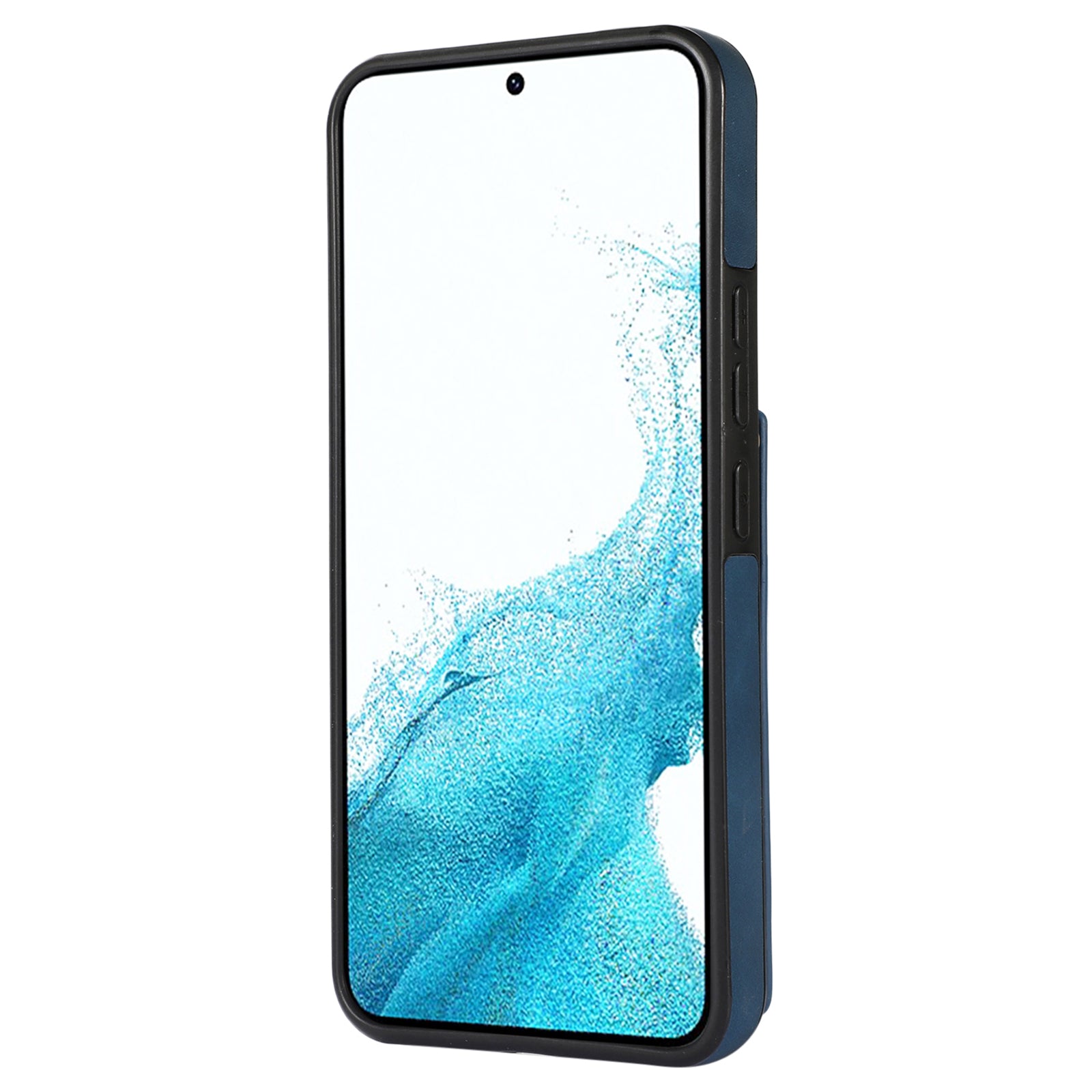 For Samsung Galaxy A54 5G Case TPU Leather Phone Cover RFID Blocking Wallet with Lanyard