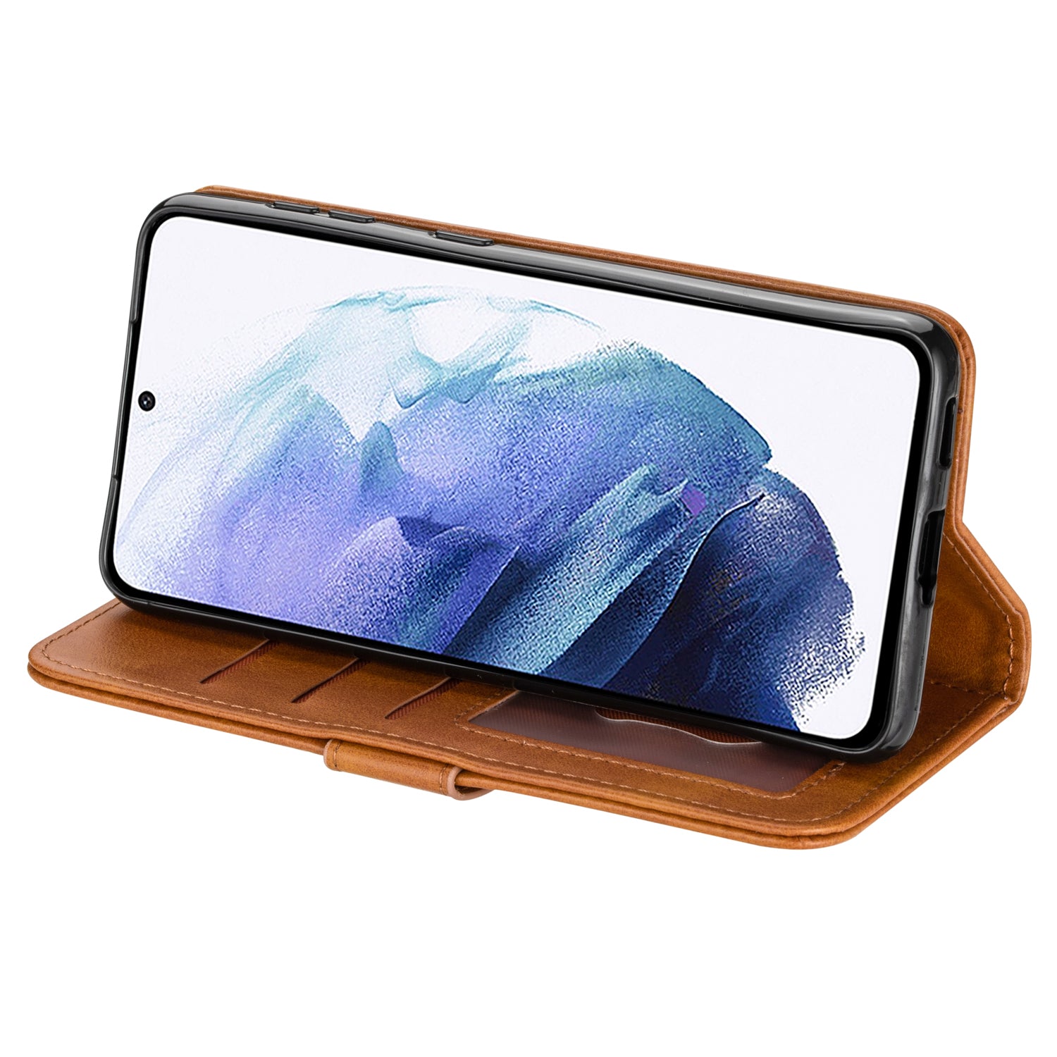 For Samsung Galaxy A15 4G / 5G Case Zipper Pocket Leather Wallet Phone Cover