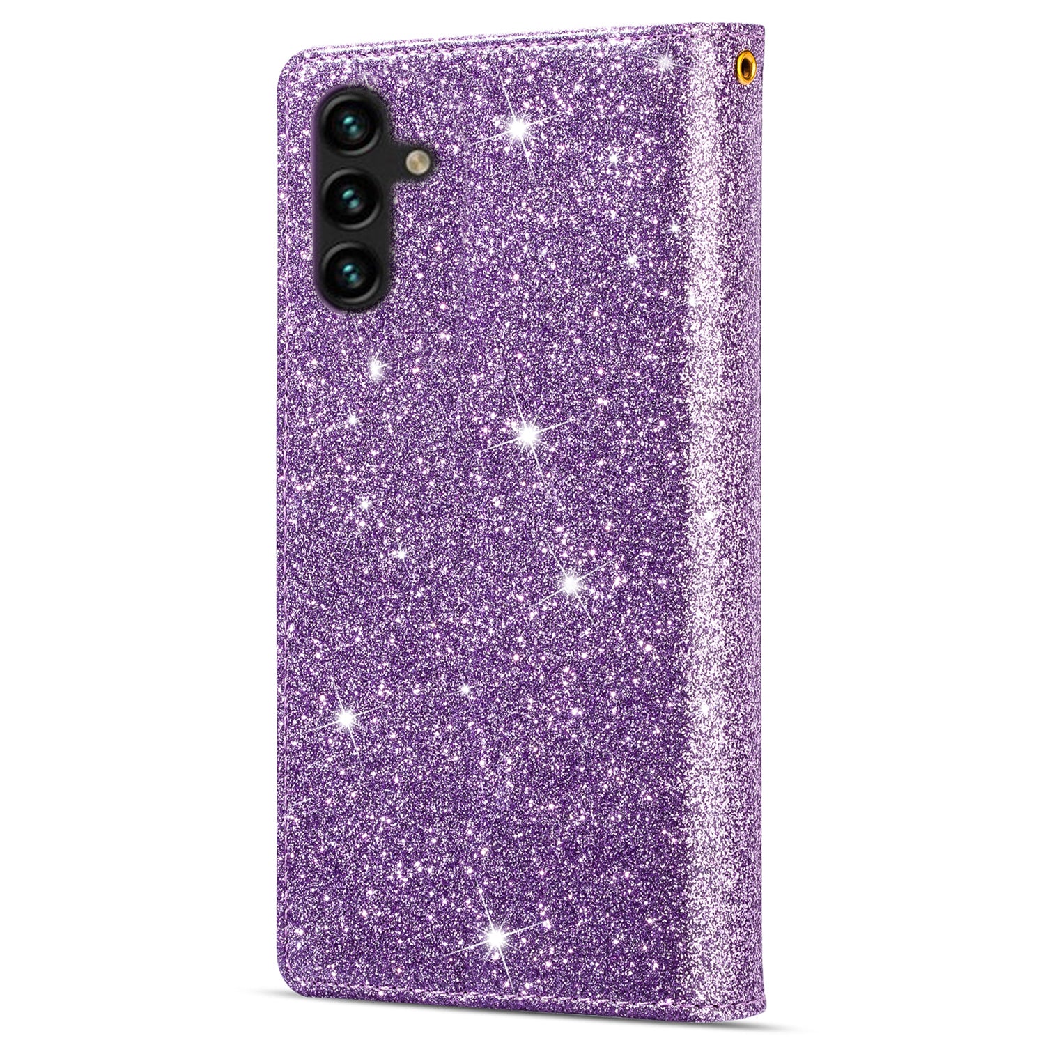 For Samsung Galaxy A35 5G Leather Case Zipper Wallet Phone Cover with Folding Stand