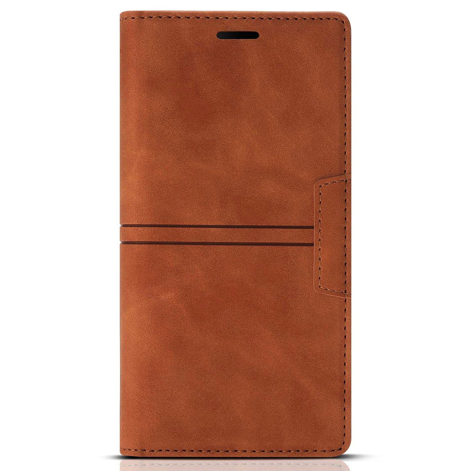 For Samsung Galaxy A25 5G (Global) (161.0 x 76.5 x 8.3mm) Case Leather Wallet Cover Magnetic Closing