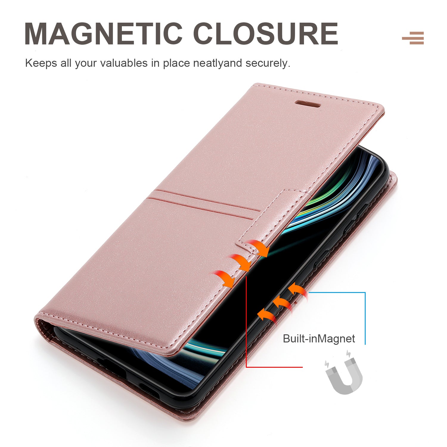 For Xiaomi Redmi Note 13 Pro 5G / Poco X6 5G Case PU Leather Wallet Flip Phone Cover