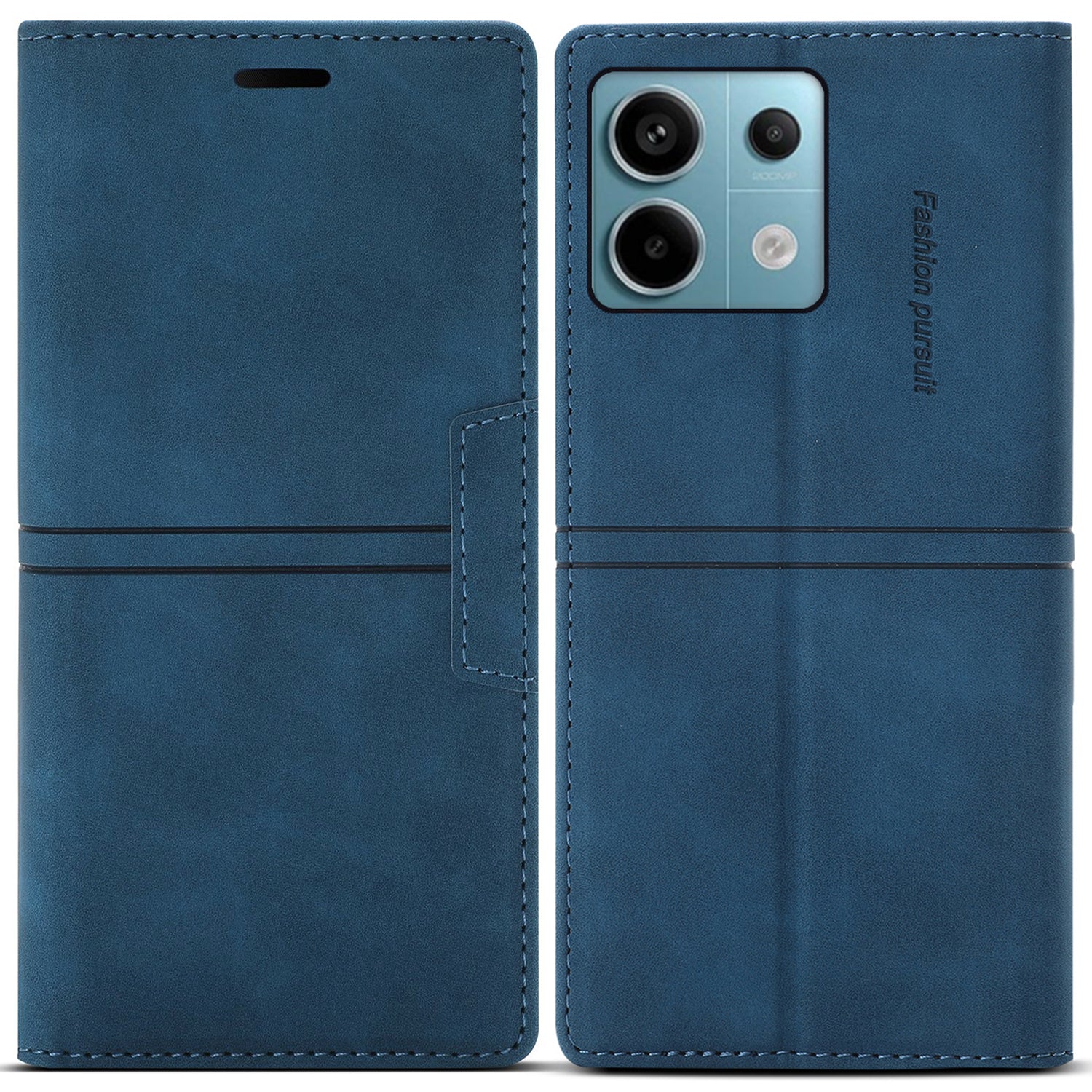 For Xiaomi Redmi Note 13 Pro 5G / Poco X6 5G Case PU Leather Wallet Flip Phone Cover