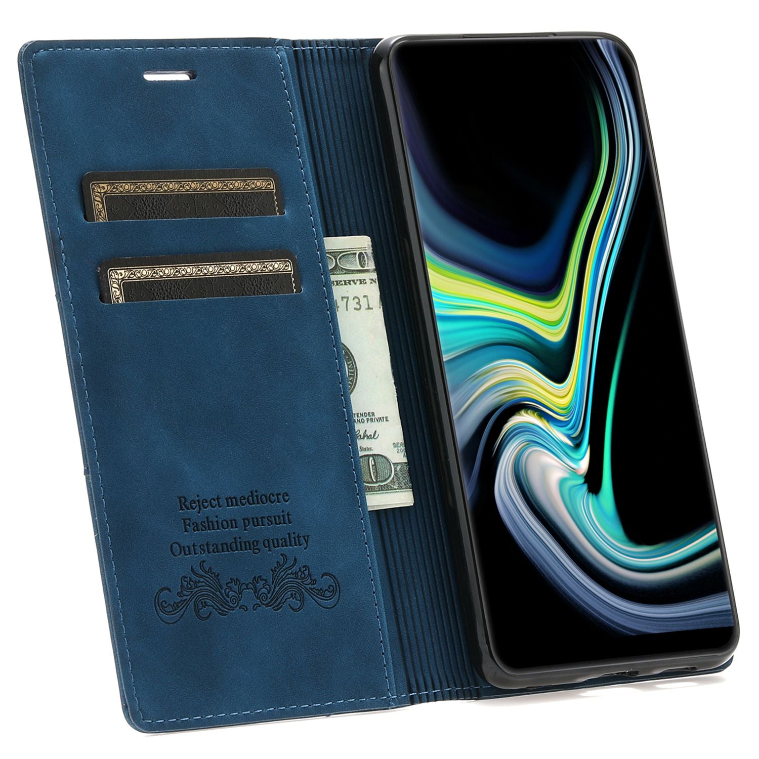 For Xiaomi Redmi Note 13 5G Case Magnetic Auto Closing PU Leather Phone Wallet Cover