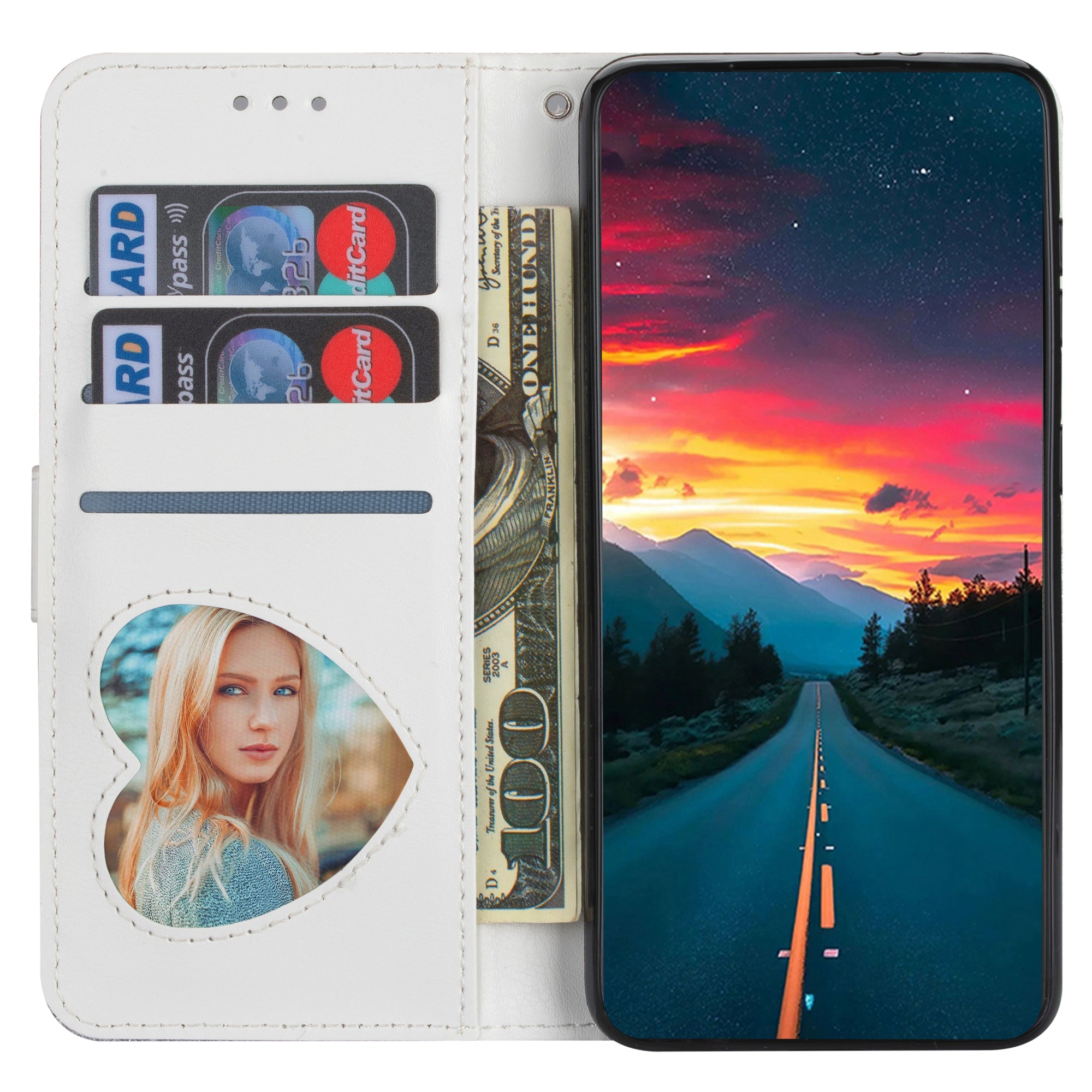For Xiaomi Redmi Note 13 Pro 5G / Poco X6 5G Case Glitter Zipper Leather Cover with Wallet