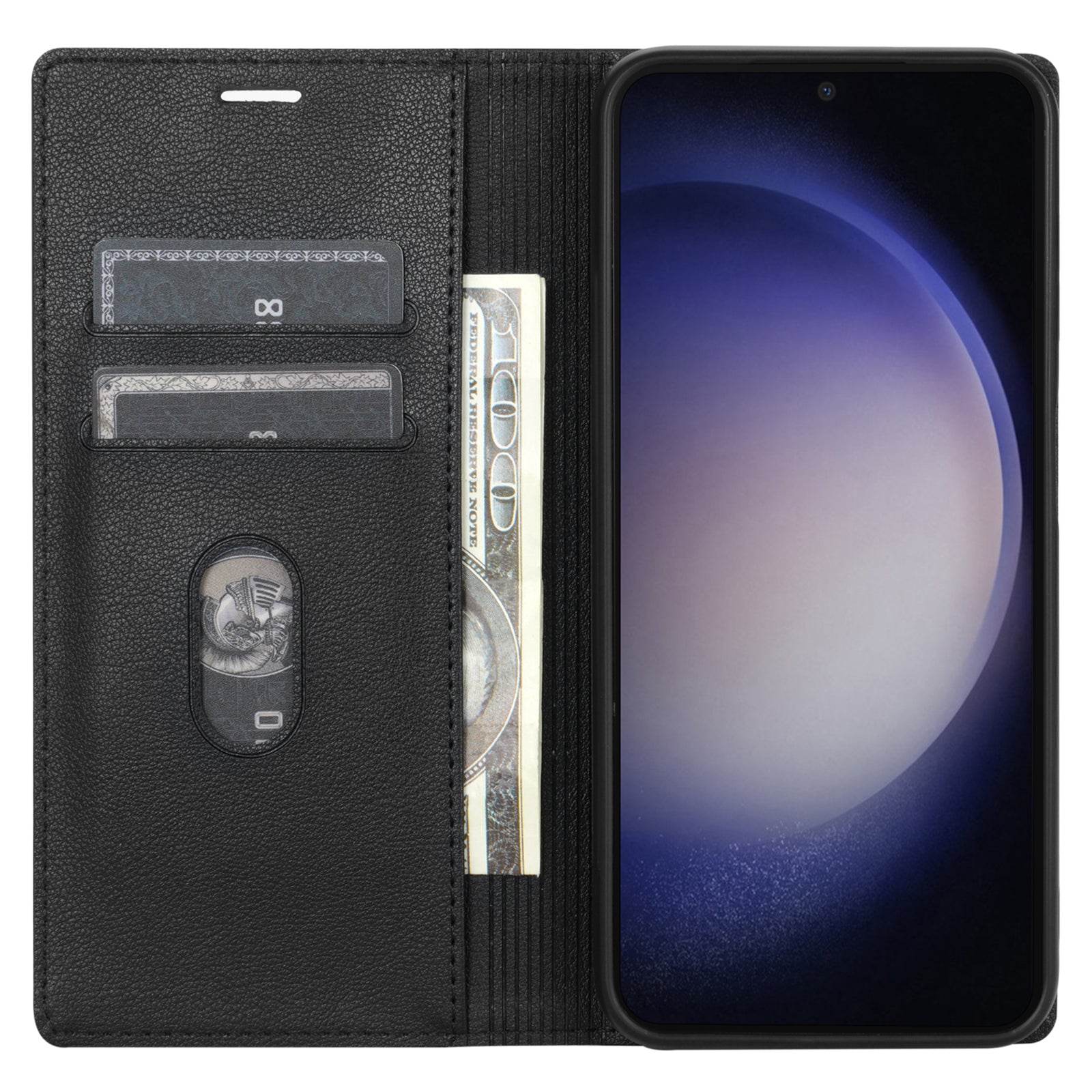 BKS-001 For Samsung Galaxy A25 5G (Global) (161.0 x 76.5 x 8.3mm) Magnetic Phone Case Shock Absorbing Cover