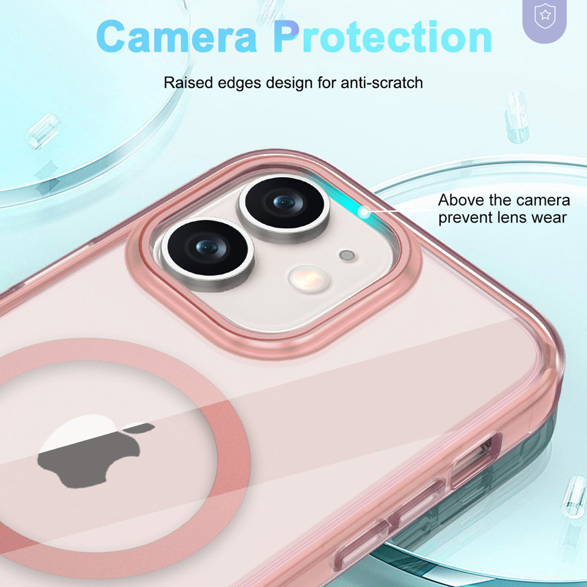 For iPhone 11 Clear Case Front / Back Full Protection Phone Shell Compatible with MagSafe