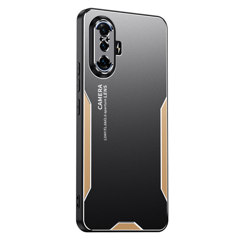 For Xiaomi Redmi K40 Gaming Case Aluminium Alloy+PC+TPU Matte Phone Cover