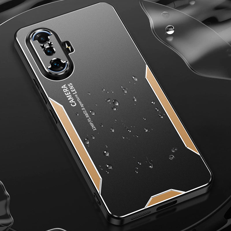 For Xiaomi Redmi K40 Gaming Case Aluminium Alloy+PC+TPU Matte Phone Cover
