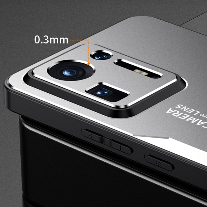 For Xiaomi Mix 4 Case Aluminium Alloy+PC+TPU Phone Cover Heat Dissipation