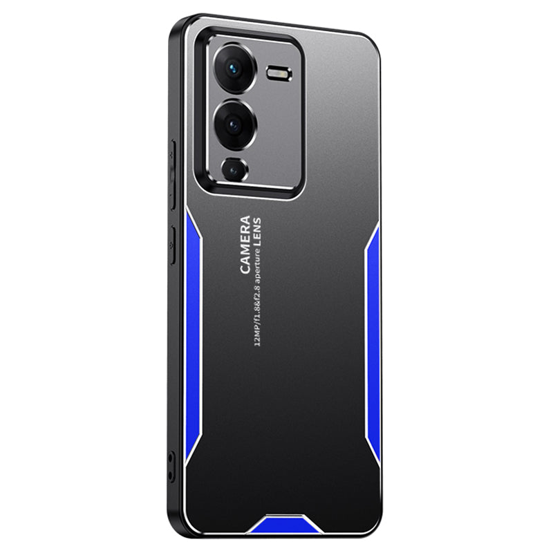For vivo S15 5G Case Aluminium Alloy+TPU+PC Slim Phone Back Cover