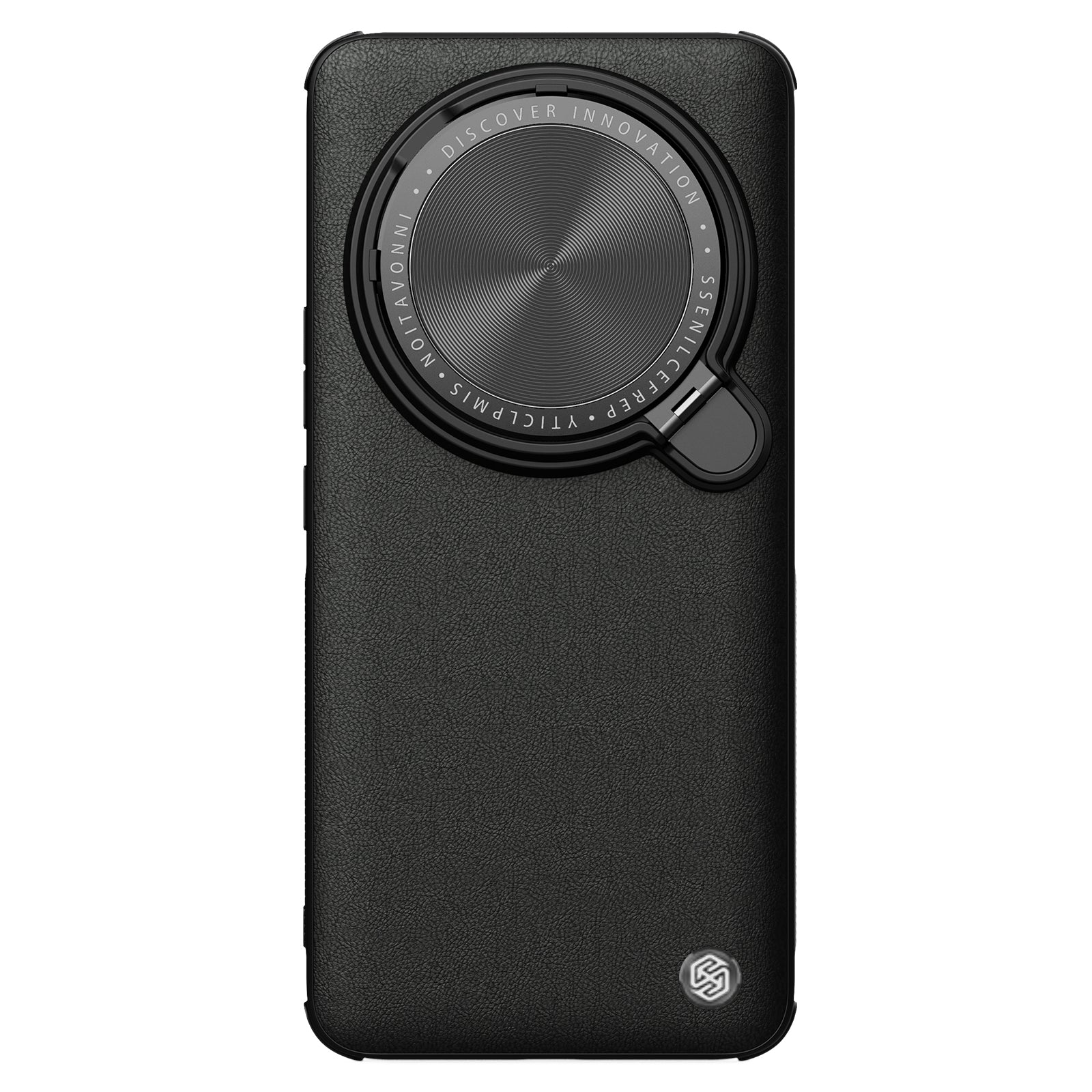NILLKIN CamShield Prop For Xiaomi 14 Ultra Magnetic Phone Case Leather Coated PC+TPU Cover with Kickstand