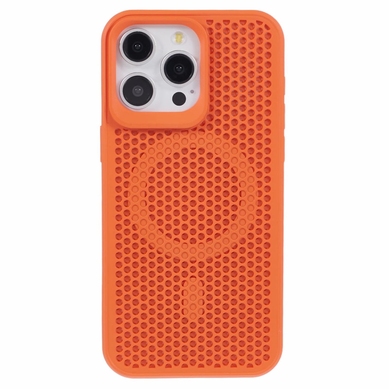 SJ Series for iPhone 12 / 12 Pro Case Magnetic Acrylic+TPU Hollow Breathable Phone Cover
