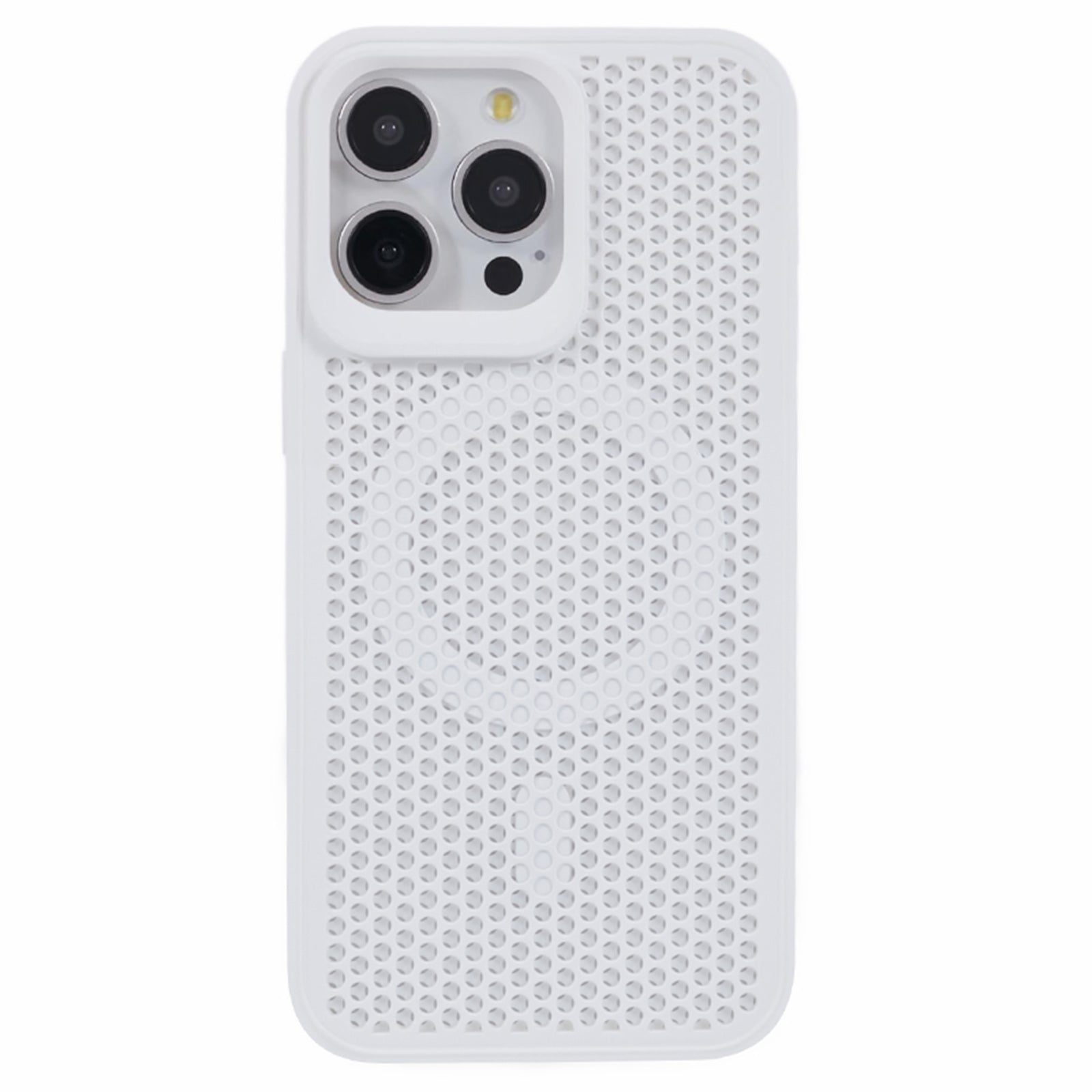 SJ Series for iPhone 12 / 12 Pro Case Magnetic Acrylic+TPU Hollow Breathable Phone Cover