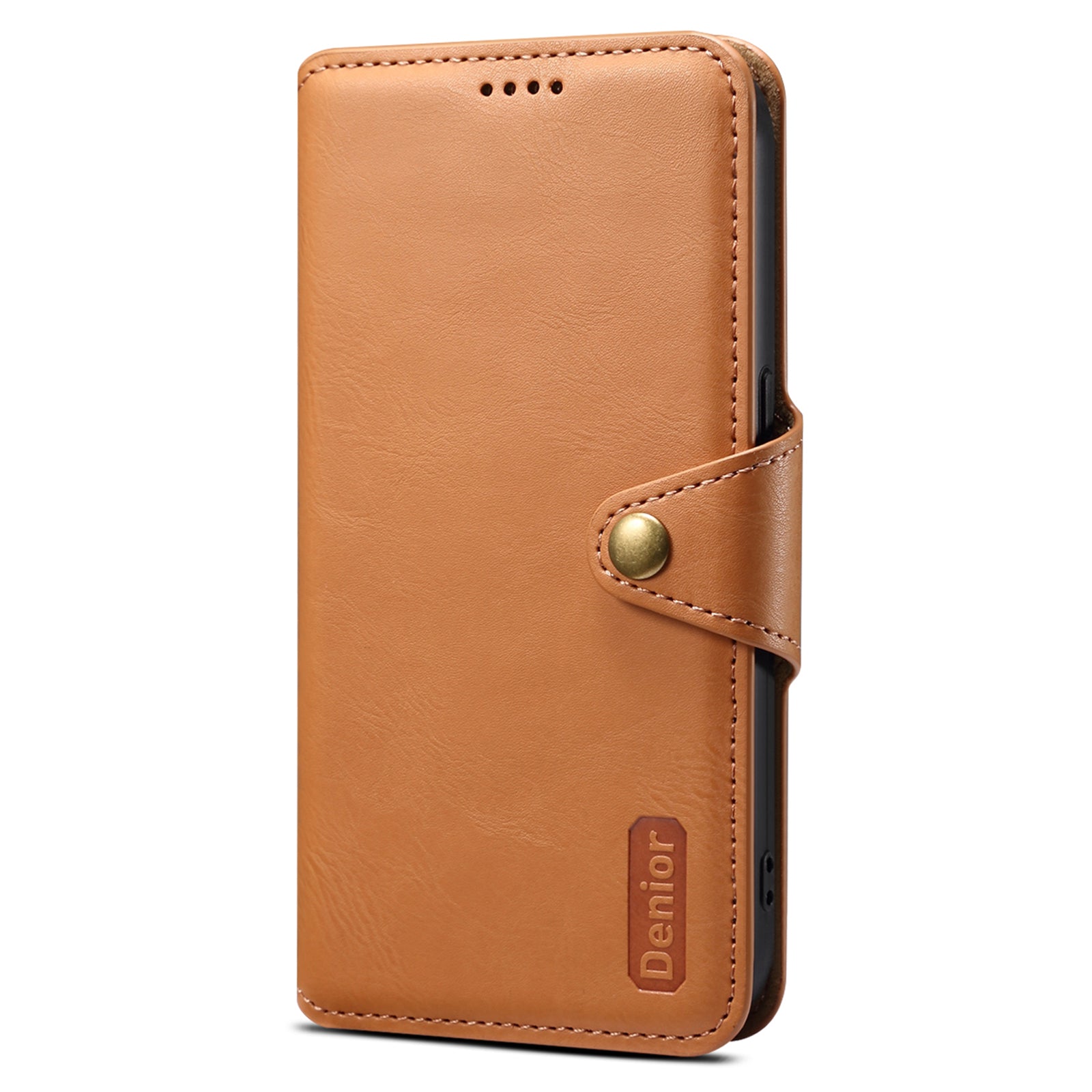 DENIOR For Google Pixel 7 5G Case Cowhide Texture Shockproof Wallet Phone Cover