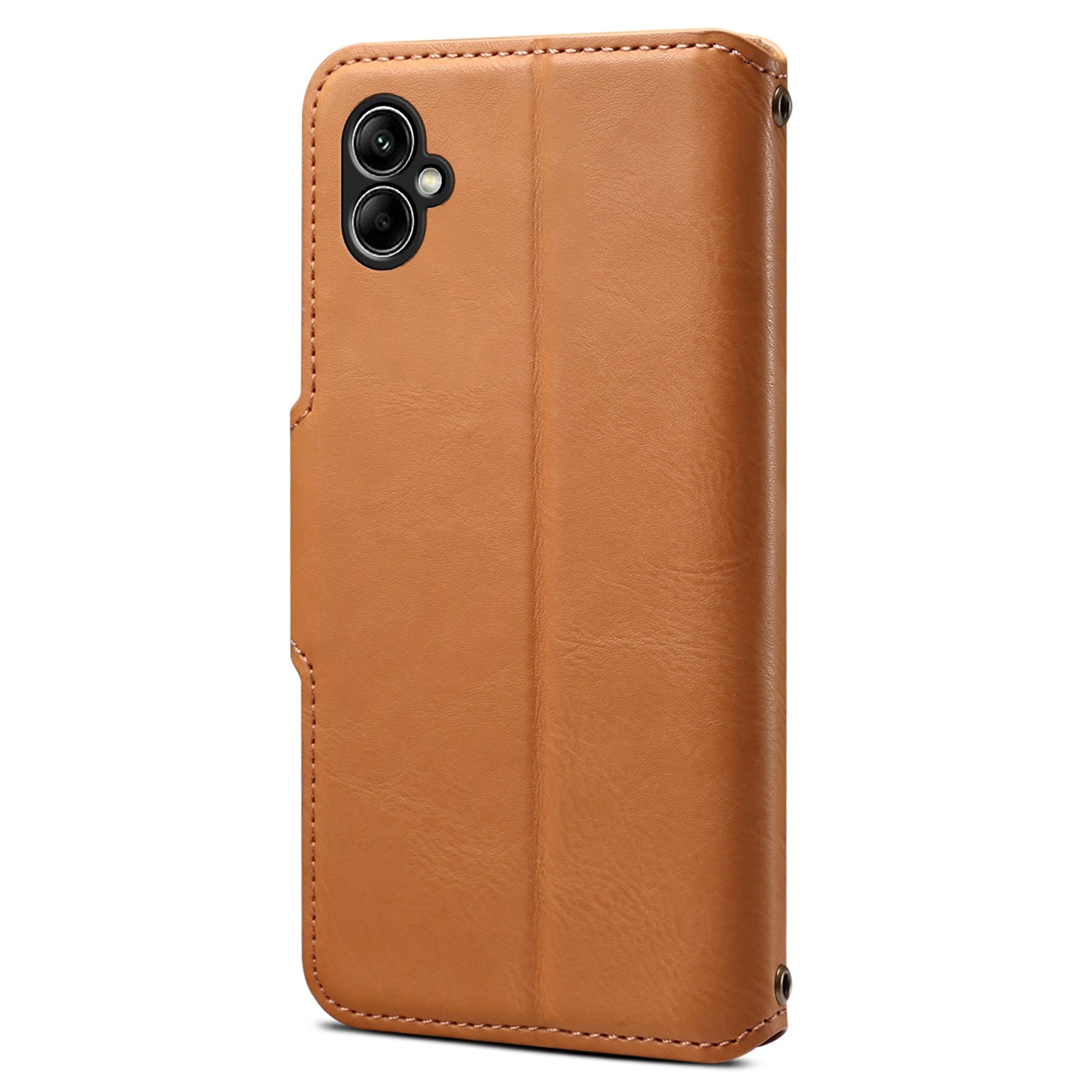 DENIOR For Samsung Galaxy A05 4G Case Cowhide Texture Shockproof Phone Cover