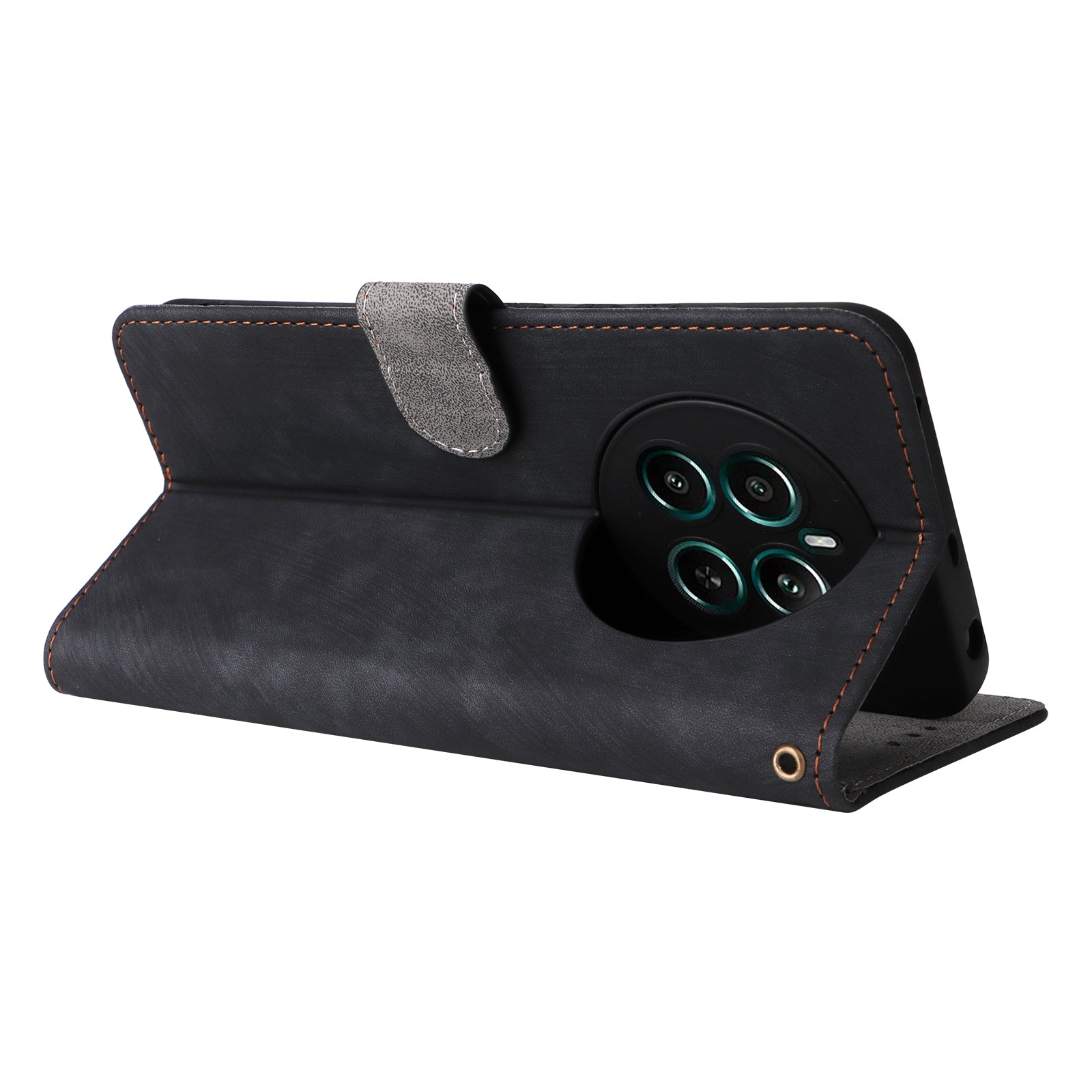 For Realme 12+ 5G / Narzo 70 Pro 5G Wallet Case RFID Blocking TPU Inner Shell Leather Phone Cover