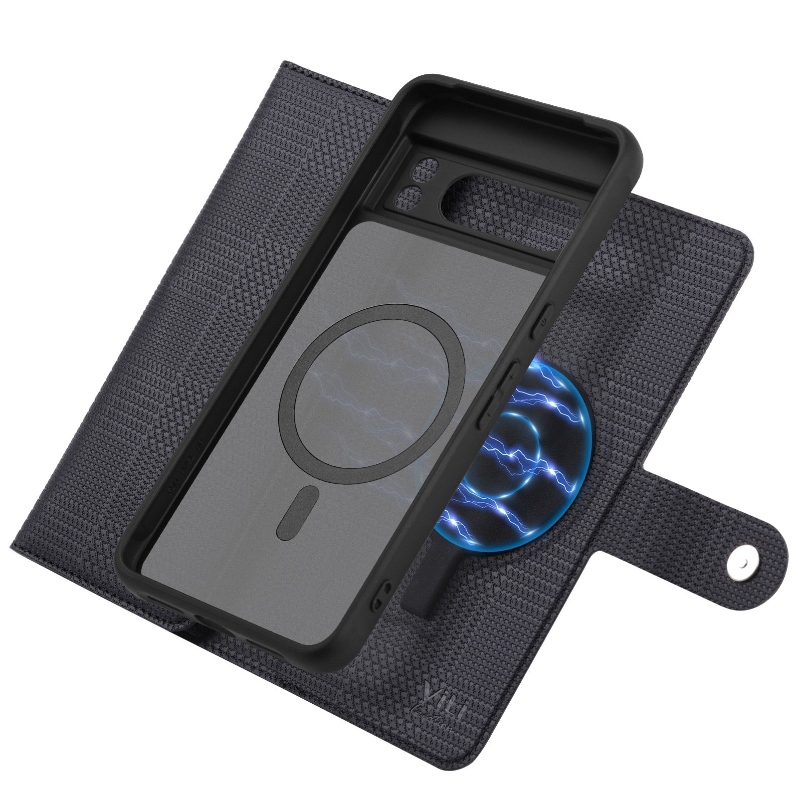 VILI GHB Series for Google Pixel 8 Pro Magnetic Case Detachable Wallet Leather Phone Cover