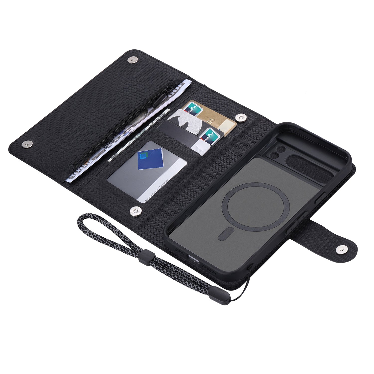 VILI GHB Series for Google Pixel 8 Pro Magnetic Case Detachable Wallet Leather Phone Cover