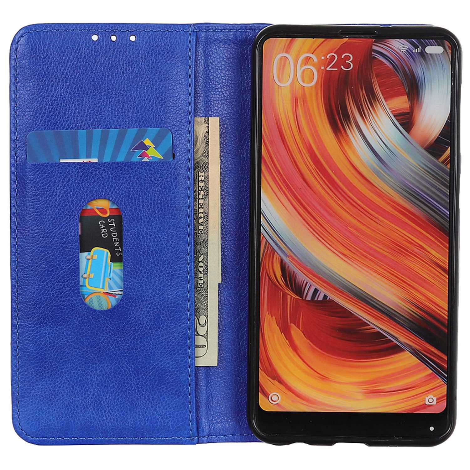 For Xiaomi Redmi A3 / Poco C61 4G Case Split Leather Magnetic Auto Closing Wallet Phone Cover