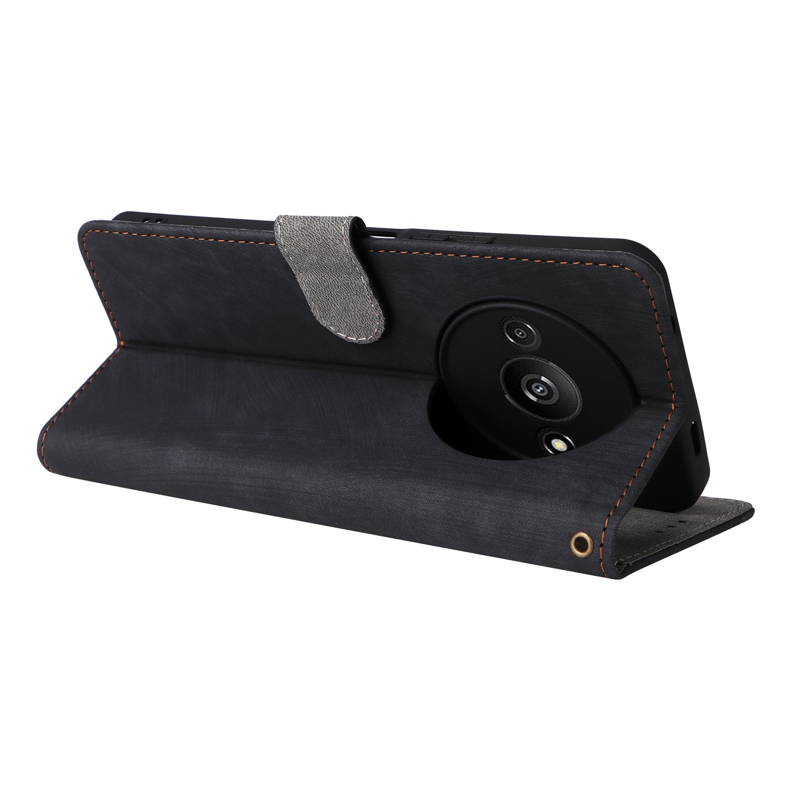 For Xiaomi Redmi A3 / Poco C61 4G Case RFID Blocking Wallet PU Leather Stand Phone Cover