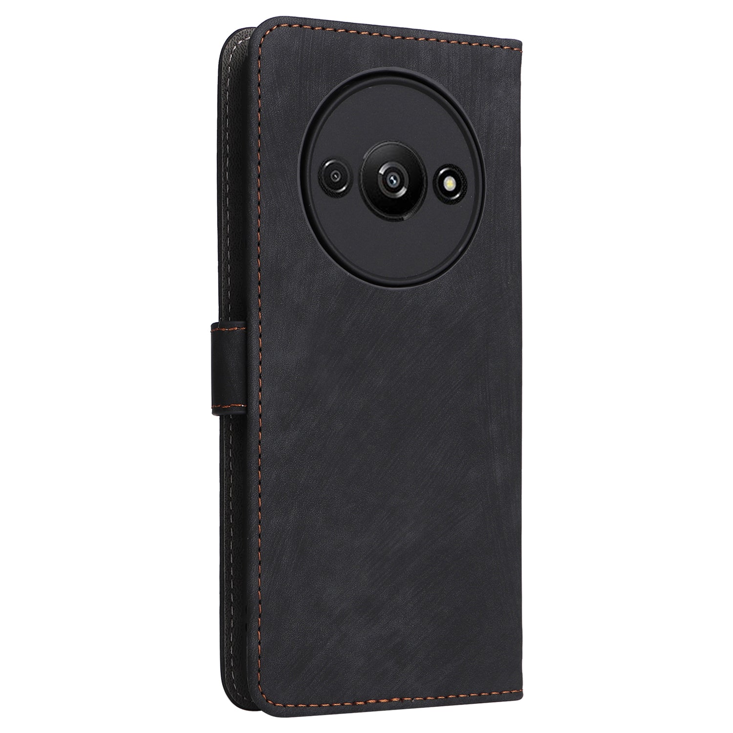 For Xiaomi Redmi A3 / Poco C61 4G Case RFID Blocking Wallet PU Leather Stand Phone Cover