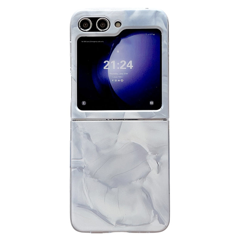 For Samsung Galaxy Z Flip5 5G Cell Phone Case Rococo Art Style Drop-resistant PC Shell