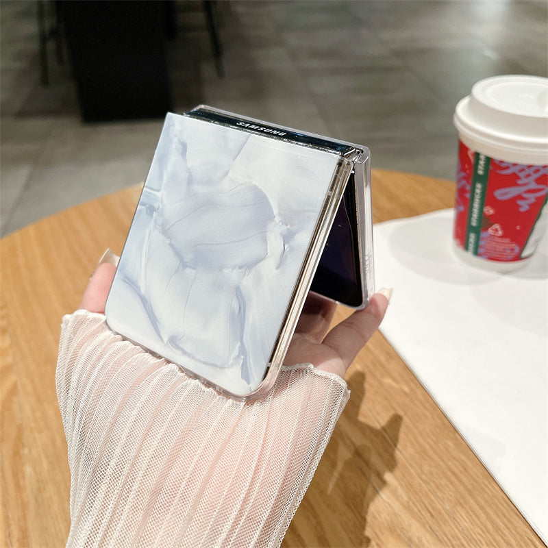 For Samsung Galaxy Z Flip5 5G Cell Phone Case Rococo Art Style Drop-resistant PC Shell