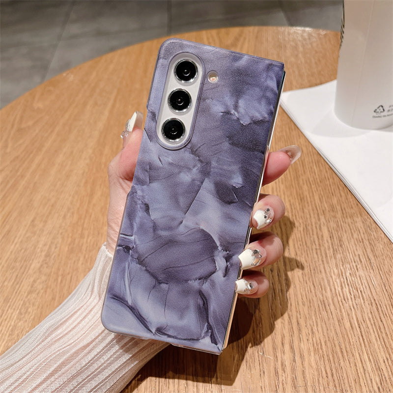 For Samsung Galaxy Z Fold5 5G Case Rococo Style PC Drop-resistant Phone Protector