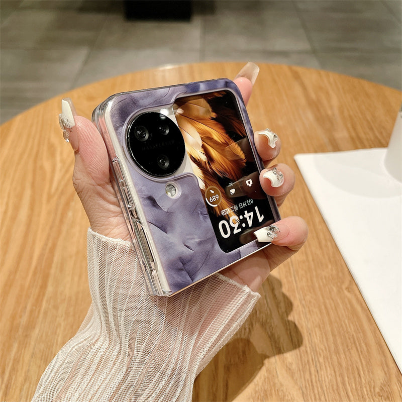 Rococo Series For Oppo Find N3 Flip 5G Case Hard PC Anti-scratch Phone Cover