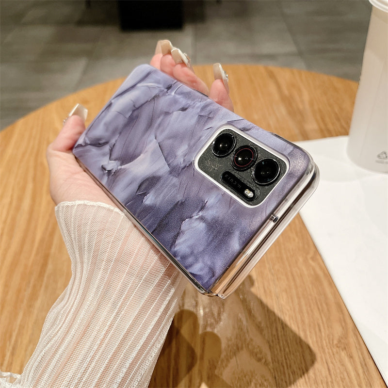 Rococo Series For Oppo Find N2 5G Case Hard PC Protective Thin Phone Cover