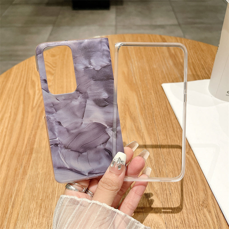 Rococo Series For Oppo Find N2 5G Case Hard PC Protective Thin Phone Cover