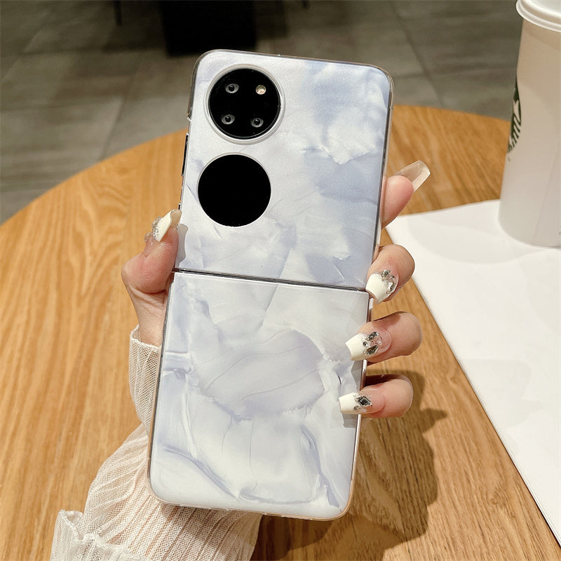 Rococo Series For Huawei P50 Pocket Case Hard PC Protective Phone Cover
