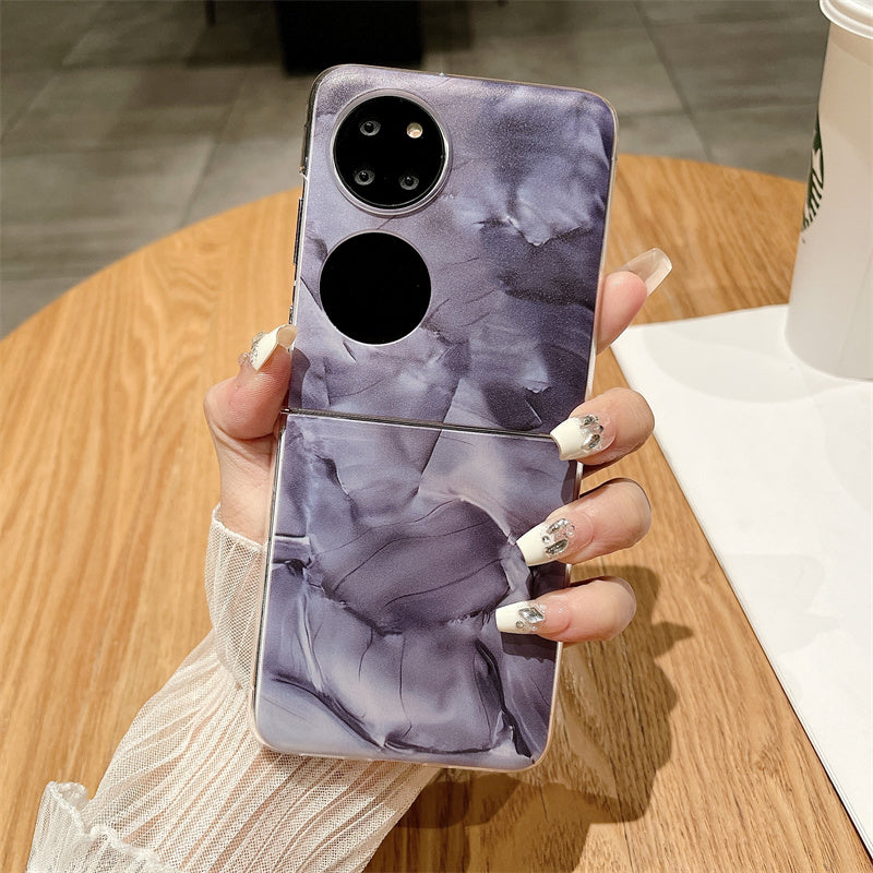 Rococo Series For Huawei P50 Pocket Case Hard PC Protective Phone Cover
