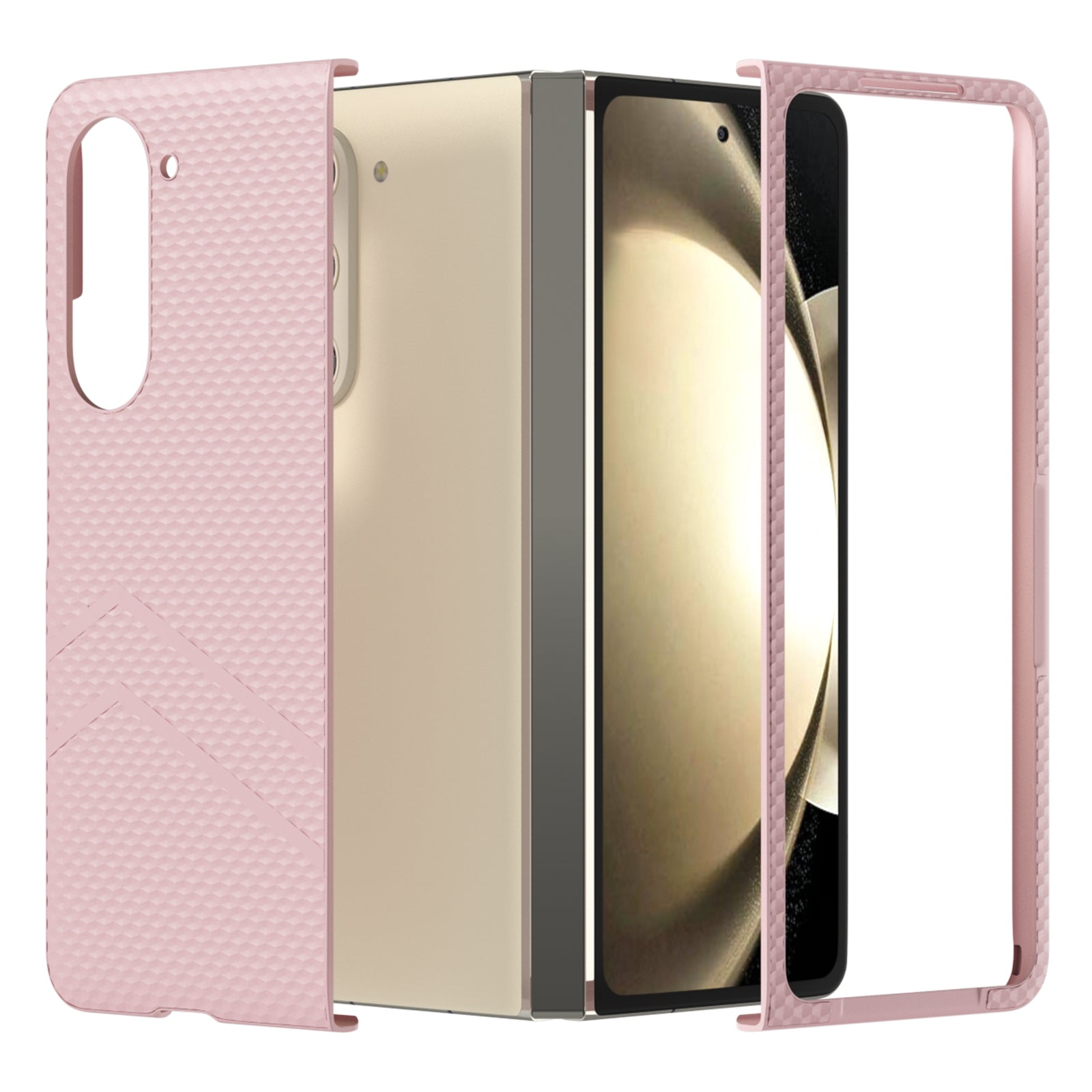 For Samsung Galaxy Z Fold5 5G Case Matte Texture Hard PC Shockproof Phone Cover