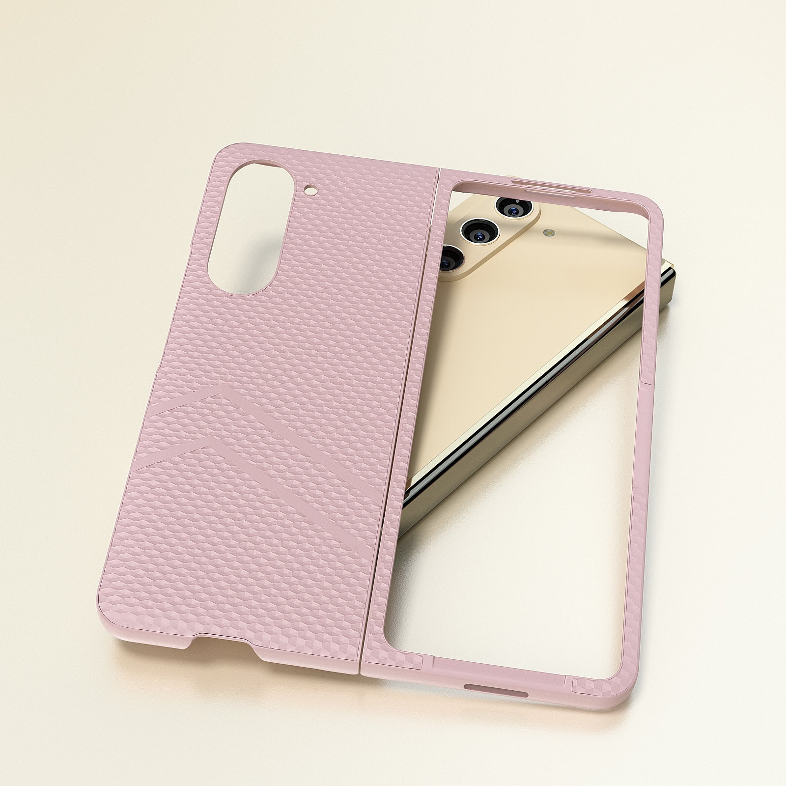 For Samsung Galaxy Z Fold5 5G Case Matte Texture Hard PC Shockproof Phone Cover