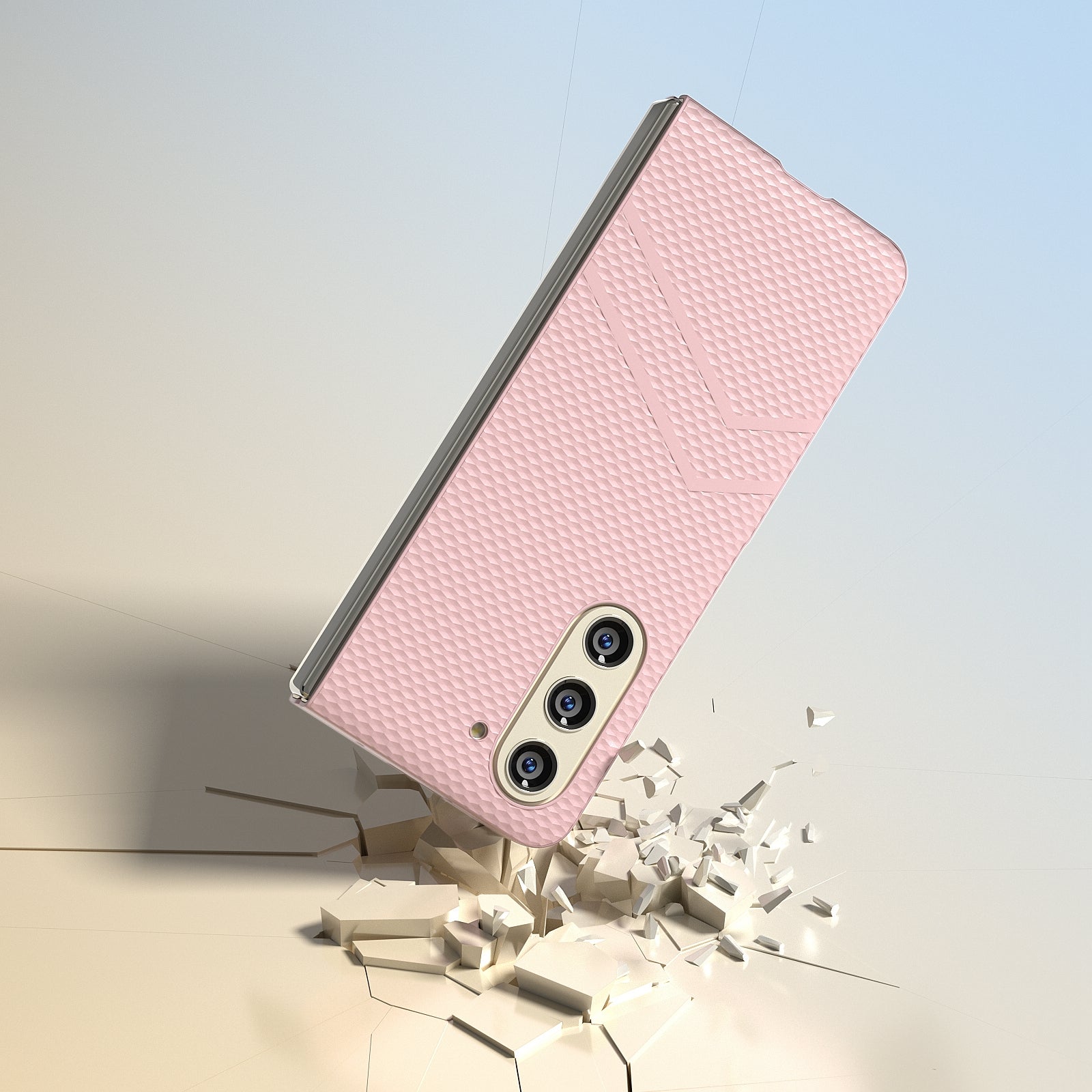For Samsung Galaxy Z Fold5 5G Case Matte Texture Hard PC Shockproof Phone Cover