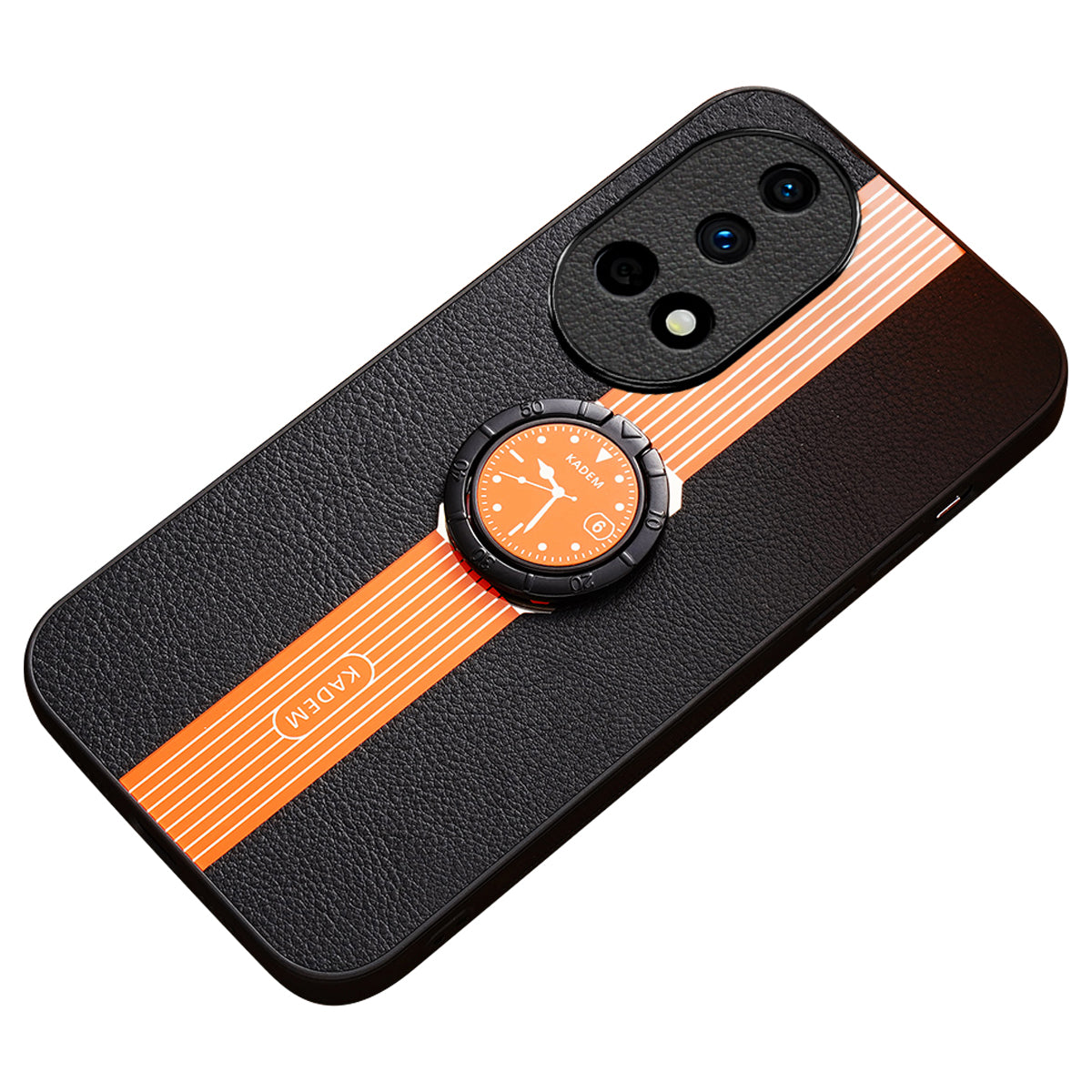 KADEM For Huawei nova 12 5G Watch Pattern Cell Phone Case Ring Kickstand Protective Cover