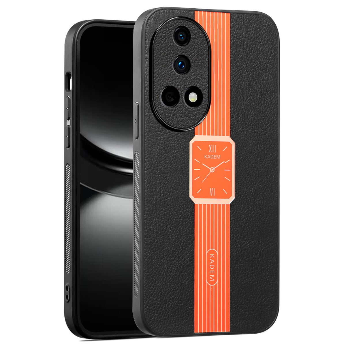 KADEM For Huawei nova 12 5G Case PU+TPU+Acrylic Electroplated Smartphone Cover