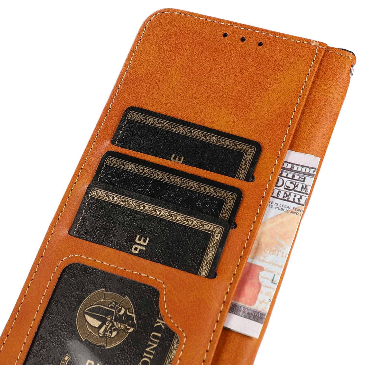 KHAZNEH For Xiaomi 14 Ultra Case Magnetic Flip PU Leather Protective Phone Cover