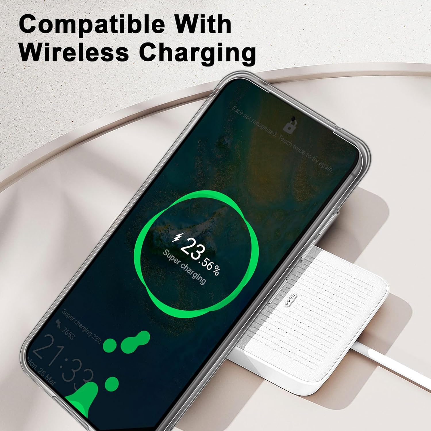 For Samsung Galaxy A55 5G Clear Case Scratch-proof Soft TPU Phone Cover