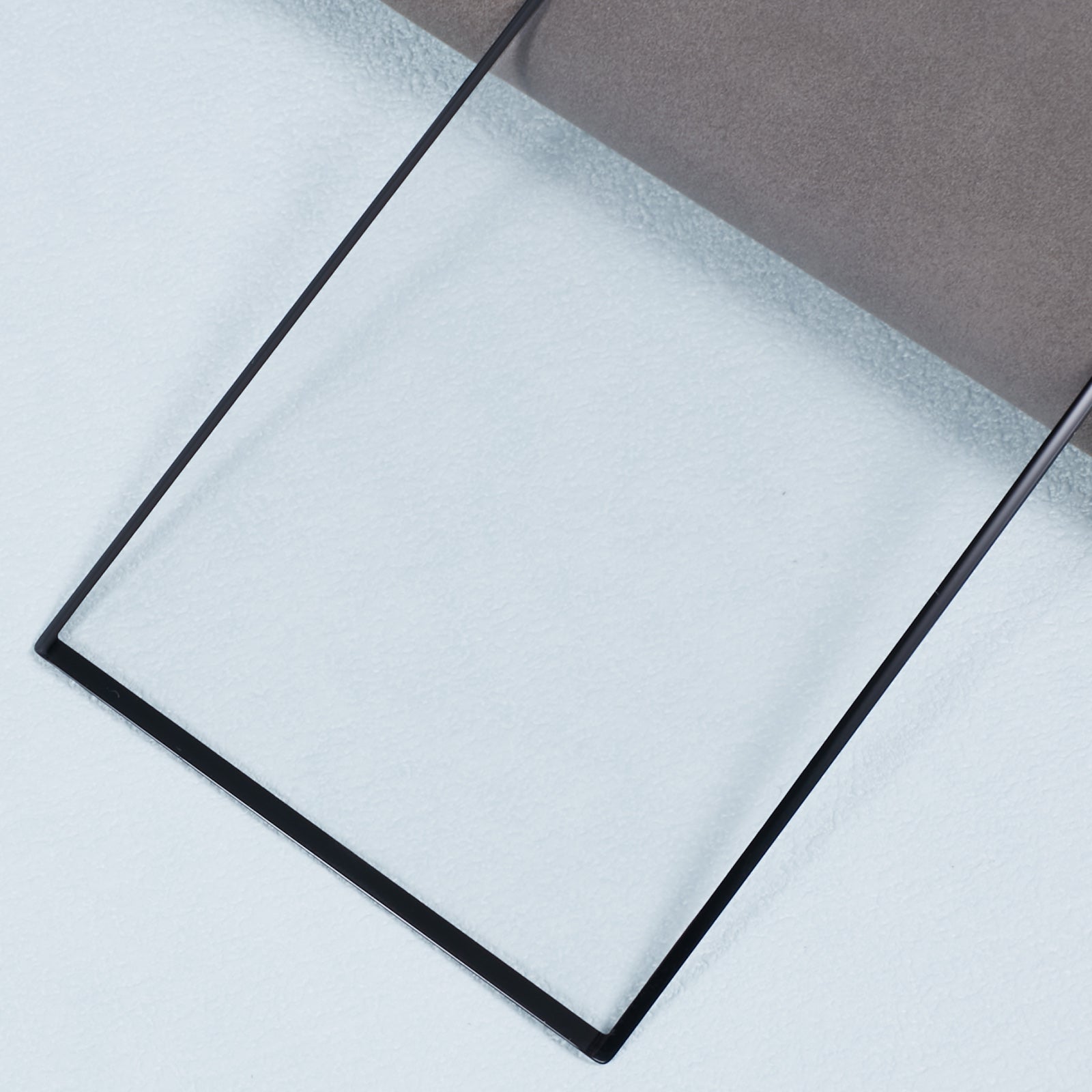 For Samsung Galaxy S23 Ultra S918 Front Screen Glass Lens + OCA Adhesive Replacement Parts (without Logo)