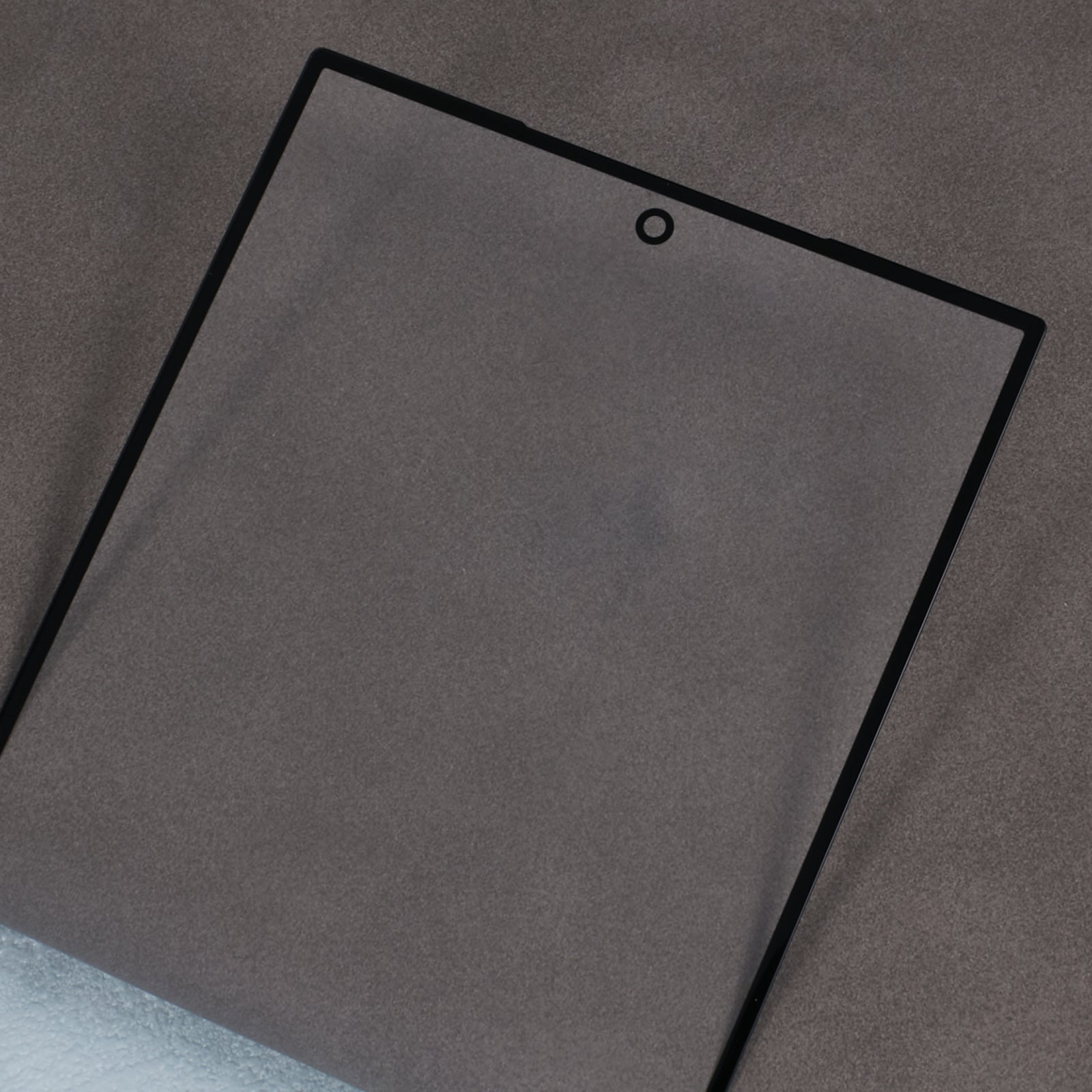 For Samsung Galaxy S24 Ultra S928 Front Screen Glass Lens + OCA Adhesive Replacement Parts (without Logo)