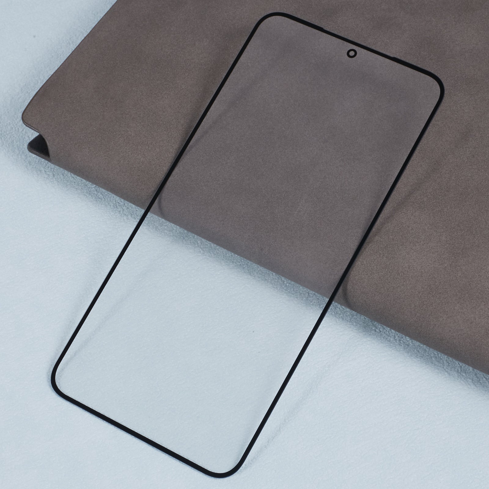 For Samsung Galaxy S24+ S926 Front Screen Glass Lens + OCA Adhesive Replacement Parts (without Logo)