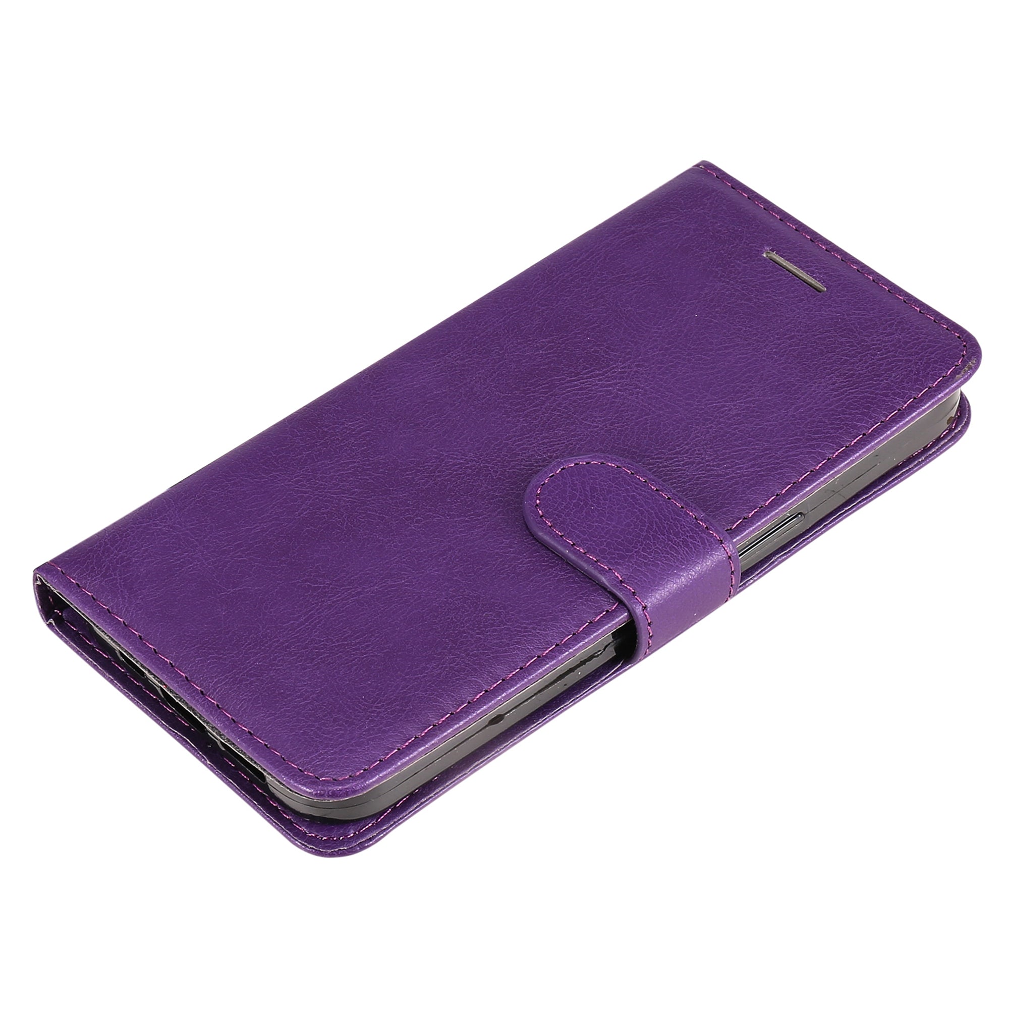 KT Leather Series-2 for Xiaomi Redmi A3 / Poco C61 4G Case Solid Color Stand Flip Phone Cover